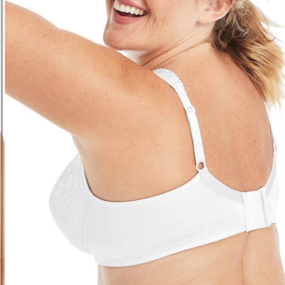 Women's White Lace Bra - Picture 3 of 7